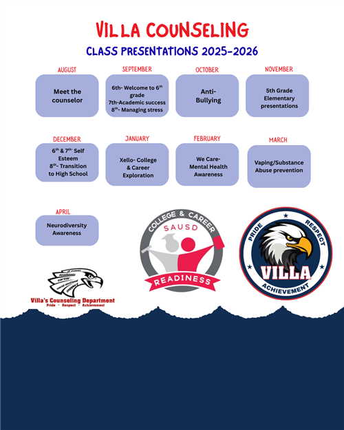 Villa Counseling Class Presentations